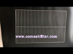 bandeja de malla de alambre de acero inoxidable de grado alimenticio