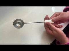 infusor de bolas de té de acero inoxidable con logotipo personalizado