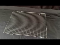 Grill de malla de alambre de acero inoxidable