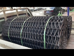 Cinturón transportador de malla de alambre utilizado para la máquina de tiro