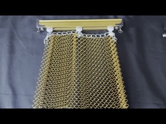 Cubierto de alambre espiral de aluminio con malla de bobina