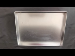 bandeja de horneado de metal de tamaño personalizado