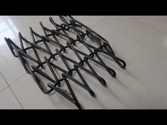 banda transportadora de malla de alambre en espiral de acero de alto manganeso