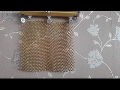 Cuadrícula para cortinas de bobinas metálicas decorativas
