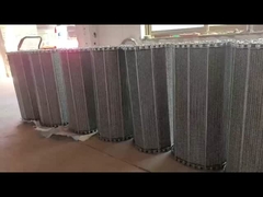 cinturón de malla espiral de acero inoxidable