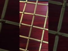 Se utilizan malla de alambre tejido y malla de metal de cobre y acero inoxidable personalizados de alta gama para el gabinete del hogar