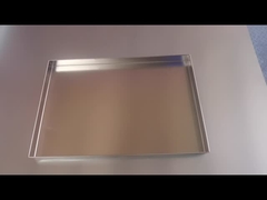 Grado alimenticio 1,0 mm espesor 60x40x4 cm bandeja de horneado en chapa de acero inoxidable 304