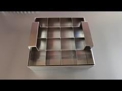 Pantalla de hornear de acero inoxidable de tamaño personalizado con cortador