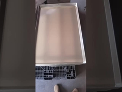 bandeja de paneles de acero inoxidable apilada de tamaño personalizado para industrias alimenticias de refrigeración de horneado