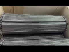 Cinta transportadora de malla espiral de acero inoxidable con agujeros pequeños