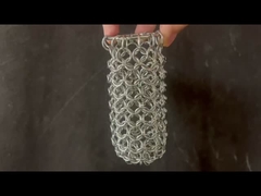 Bolsa de malla de anillo de malla de acero inoxidable