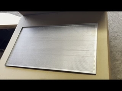 bandeja de secado de alimentos de metal perforado de aluminio de acero inoxidable hecha a medida para secar la deshidratación
