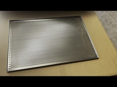 Bandeja de horno perforada de acero inoxidable para hornear alimentos