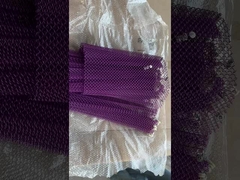 Accesorios para la construcción de cortinas de malla metálica decorativa, bobinas de aluminio, malla de alambre, cortinas de techo, cadenas de enlace, tiras de cortinas para