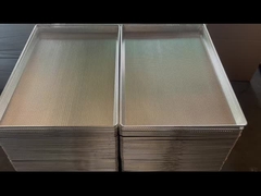 Acero inoxidable para hornear alimentos