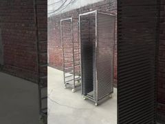 Baker Restaurant 6 12 15 32 Capas Carro de Panadería de Acero Inoxidable Bandeja para Hornear