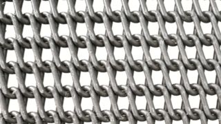 Malla de alambre del horno de galletas de la banda transportadora de la hornada del metal del carbono del acero inoxidable 304 de la categoría alimenticia