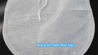 Categoría alimenticia 5 10 20 25 40 70 90 150 400 500 bolsos de filtro de nylon de la tela del paño de malla del micrón 60 para el aceite Che