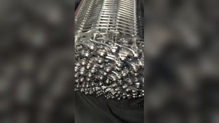 Cinta transportadora de enfriamiento circular del túnel de enfriamiento del pan de la malla de la máquina del espiral del acero inoxidable del metal flexible