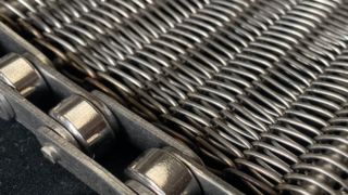 cinta transportadora de acero inoxidable