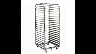 Estante giratorio para horno de pan plegable de acero inoxidable 304 de múltiples capas