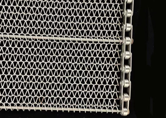 Un buen precio. el alambre Mesh Conveyor Belt Stainless Steel de 1m m equilibró el espiral de la armadura para la hornada en línea