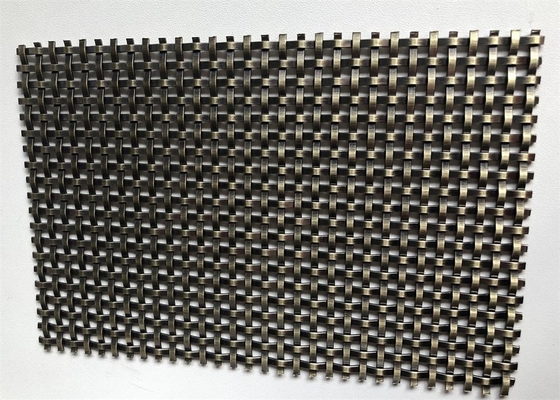 Un buen precio. Malla de alambre tejida pre prensada del cobrizado del acero inoxidable para la pared del pasillo en línea