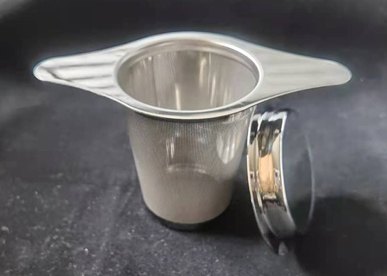 Un buen precio. Alto de acero inoxidable de Infuser los 7.5cm del té de las hojas intercambiables del logotipo 304 de encargo con las manijas en línea