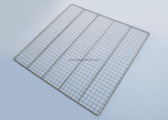alambre de acero inoxidable Mesh Tray For Food Drying Corrosionproof de 400x600m m