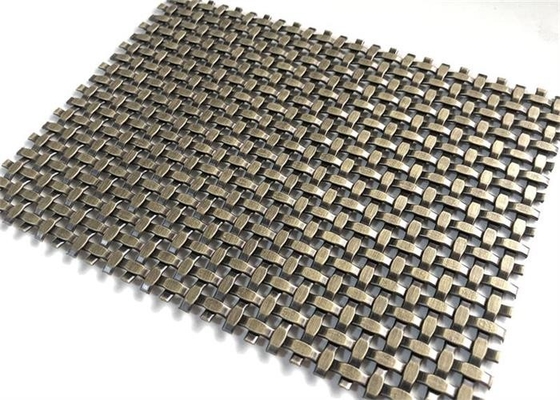 Un buen precio. La antigüedad plateó la malla decorativa de Mesh Sheets Single Crimp Brass del alambre de cobre amarillo de 3.0m m en línea