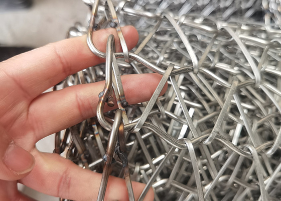Un buen precio. extremos espirales de acero inoxidables de Mesh Conveyor Belt With Welded del alambre de la anchura 304 de los 5.4m en línea