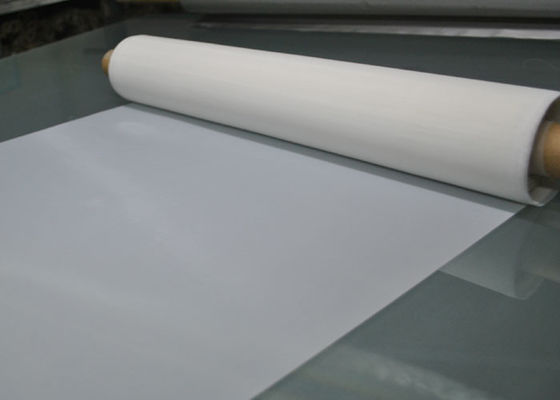 Malla de serigrafía de poliéster blanco de 132 pulgadas 140T 31 micras