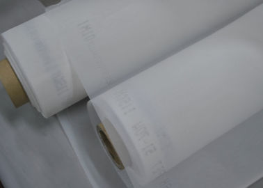 Un buen precio. Blanco 87 pulgadas - malla de la impresión de la pantalla del poliéster de la alta tensión 150T para la impresión impresa de las placas de circuito en línea