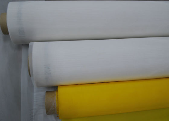 Malla 64T de la impresión de la pantalla del poliéster de la materia textil 45 pulgadas sin el tratamiento superficial