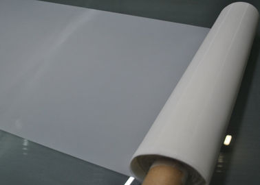 Un buen precio. Malla blanca del paño de empernado del poliéster de la elasticidad baja 60 para la impresión/la filtración del PWB en línea