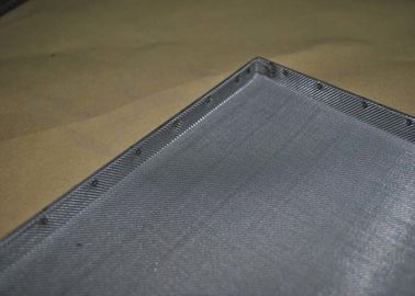 Un buen precio. bandeja de cable de la malla de alambre del acero inoxidable de 1-1.5m m para cocer resistente de alta temperatura en línea