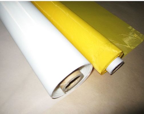 Malla de nylon a prueba de ácido 5T-165T, tela del filtro de malla de nylon blanca de la pantalla