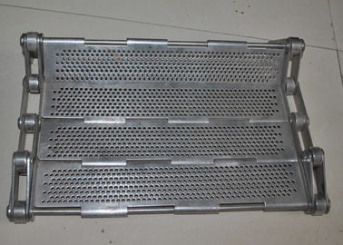 Un buen precio. Vínculo de acero inoxidable Mesh Bakery Conveyor Belt, acero galvanizado de acero de la placa del listón de la cadena de encargo del metal de carbono 304 316 en línea
