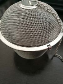 Un buen precio. Bola de té limpia fácil del acero inoxidable Infuser para el café de filtración, muestra libre en línea