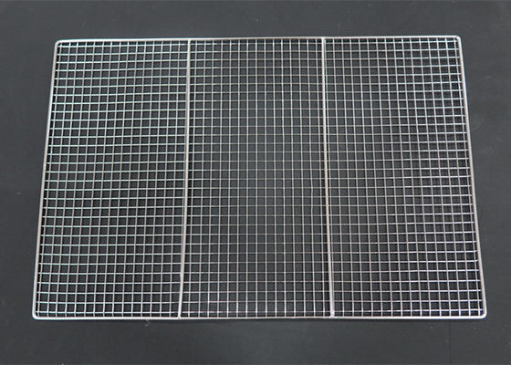 304 316 alambre de acero inoxidable reutilizable Mesh Tray Custom Size