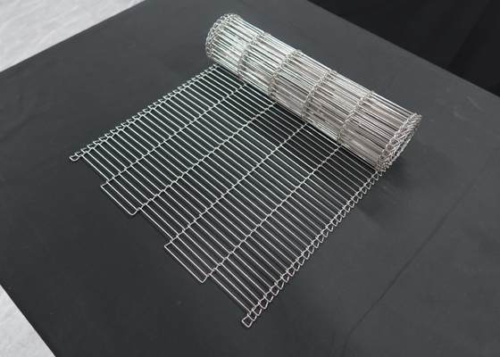 Un buen precio. Pan inoxidable de Mesh Belt For Fryer Oven del alambre de acero del metal 304/316 en línea