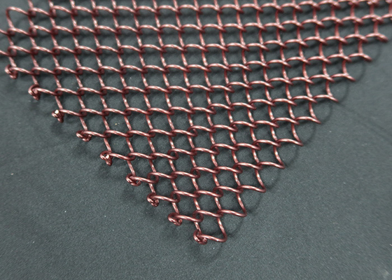 armadura llana Mesh For Decoration de acero decorativo de la anchura de los 2.5m