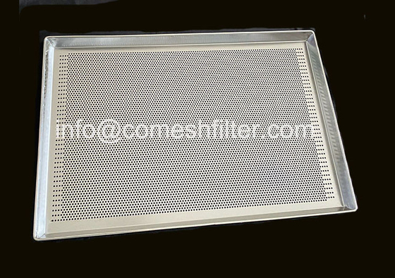 Un buen precio. Plata lisa de la bandeja de malla de alambre del acero inoxidable del borde 10-100kg en línea