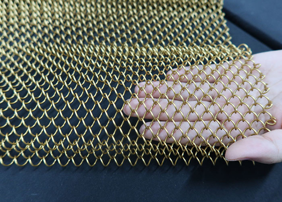 Un buen precio. Cadena de encargo Mesh Curtains Decorative Room Divider del color 1.44kg/M2 en línea