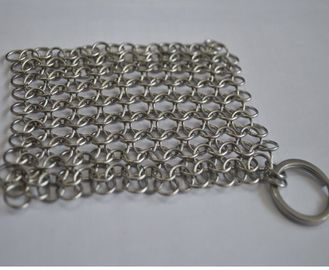 Un buen precio. Malla del anillo del acero inoxidable/depurador redondos de Chainmail para el artículos de cocina de limpieza en línea