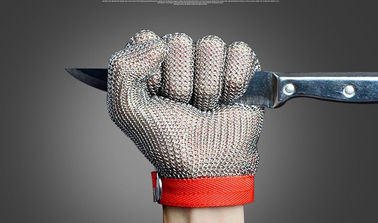 Un buen precio. Guantes de la malla del acero inoxidable SS304, malla del anillo del acero inoxidable para la cocina en línea