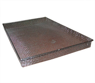 Un buen precio. Rectángulo de la cesta de alambre de metal del FDA para el almacenamiento/la esterilización/Bbq en línea