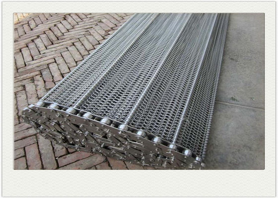 Banda transportadora del acero inoxidable 304 con resistente de alta temperatura