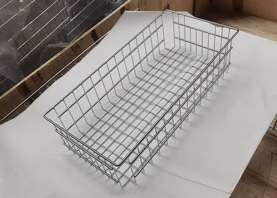 Un buen precio. Cesta de malla de alambre de acero inoxidable profesional 316 soldada para limpieza médica en línea