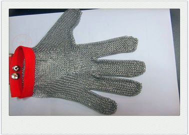 Un buen precio. Corte el metal resistente de los guantes del acero inoxidable soldado con autógena para la industria de la carne en línea